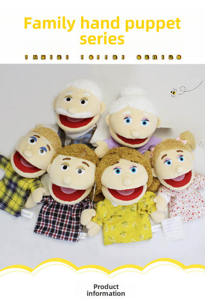 Família de Fantoches de Pelúcia