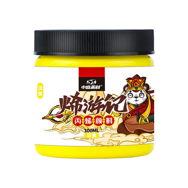 Kit de acrílico por atacado de tinta de acrílico 100ml impermeável para bonecas de pintura de cor líquida de cor de urso