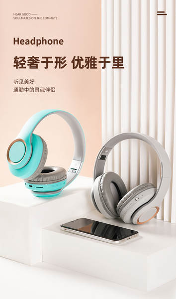 Fone de ouvido Bluetooth Wireless Headphone