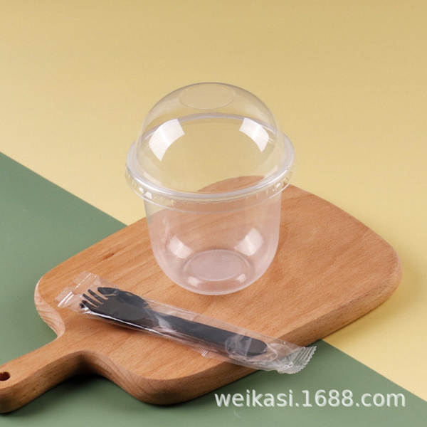 Copo de Mousse Transparente