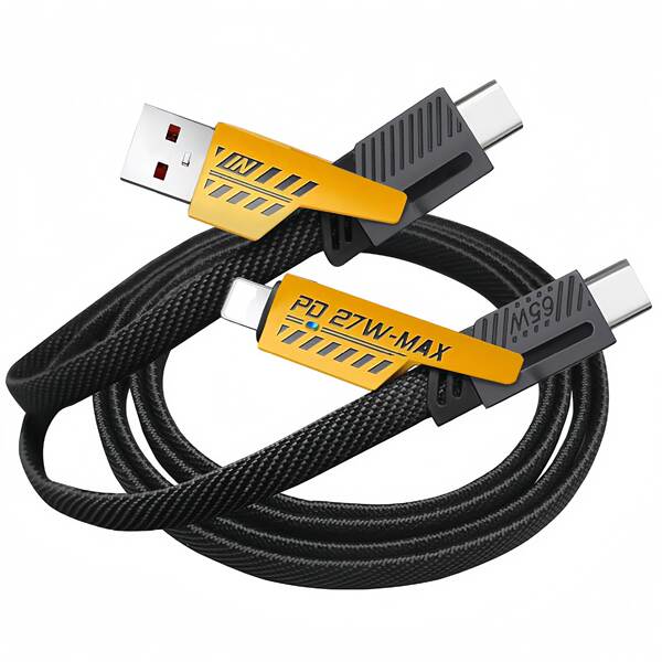 A linha de dados de quatro em um é adequada para a linha de carregamento rápido Android Apple Type-C