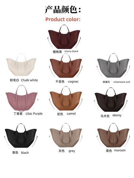 Bolsa transfronteiriça de asas polens nova Cyme Pollingon Pittot bolsa de mão grande capacidade mochila de viagem