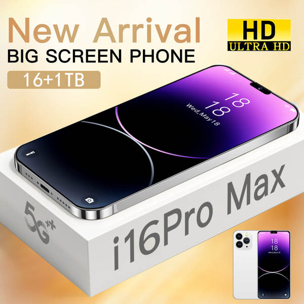 Telemóvel i16 Promax 16+1T de alta definição