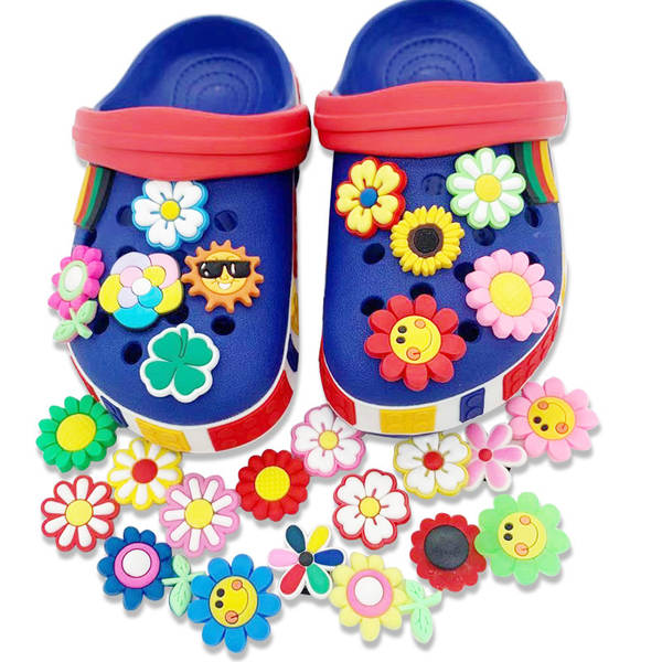 Flor para Calçado de Plástico