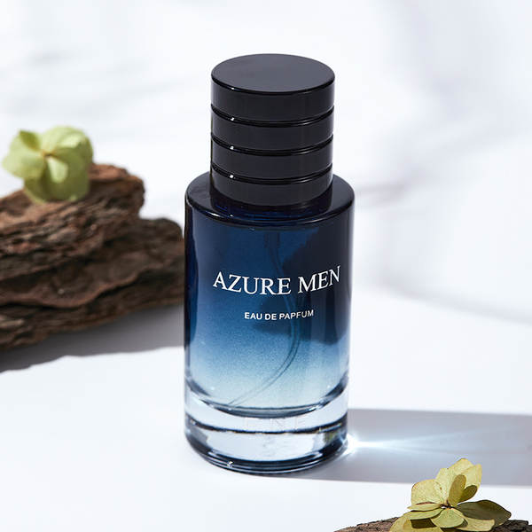 Série de perfume masculino azul azul marinho de madeira fresco fresco e duradouro perfume durável Odysseus