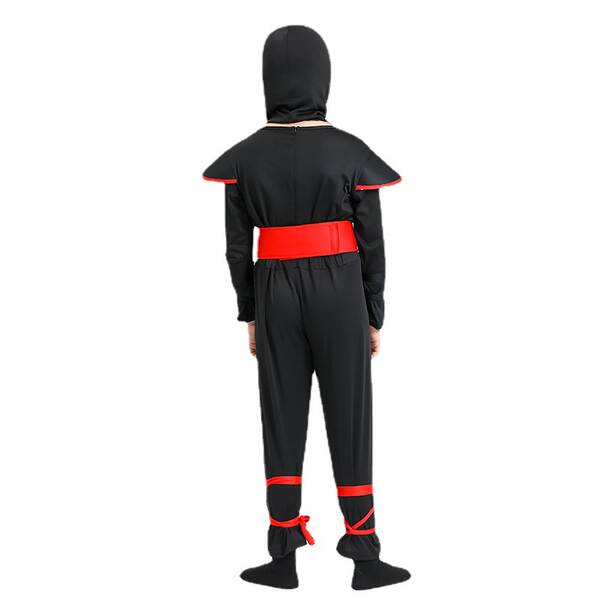 Halloween cosplay roupas infantis dança de ninja dança de fogo negro jogo de vestir cena de desempenho jogo de animação