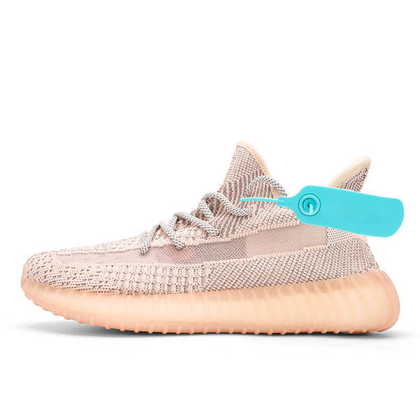 Sapatos de coco 350V2 a céu aberto Anjo azul gelado Sapatos de estimação masculinos de verão Sapatos desportivos