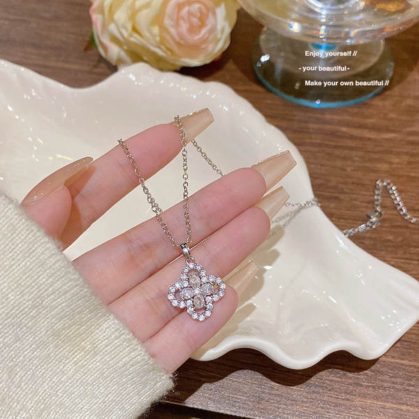 Colar feminino em titânio aço luxo não desbota versátil pendente sofisticado design exclusivo minimalista corrente clavícula acessório importação