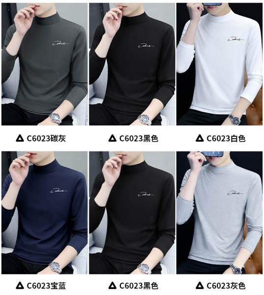 Camiseta manga longa para homem