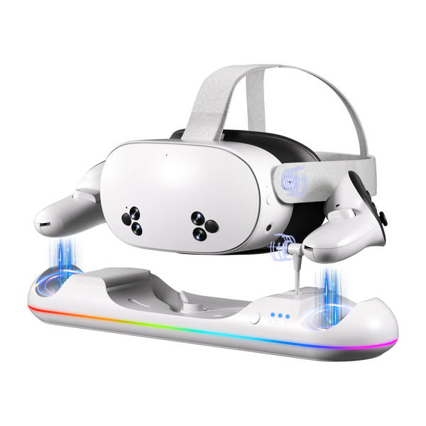 Suporte de carregamento magnético Oculus Meta Quest 2/3/3S com carregamento rápido