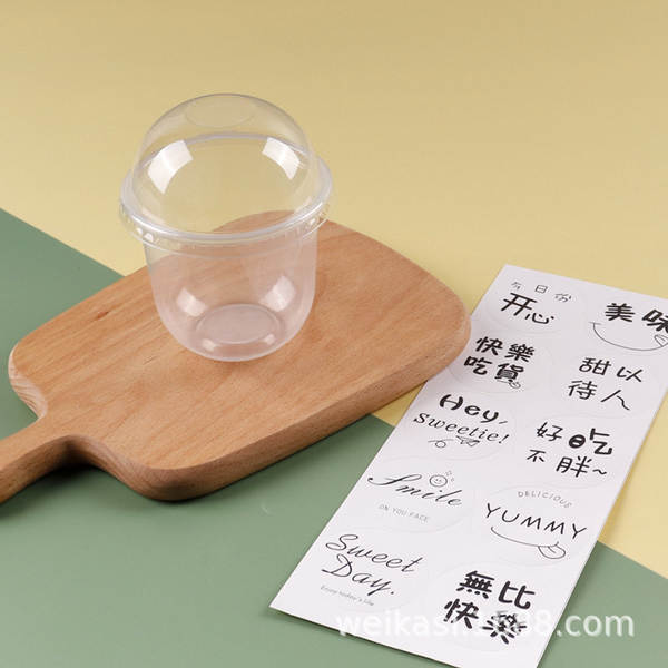 Copo de Mousse Transparente