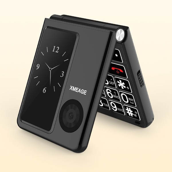 2026 Novo celular do aluno dobrável dobrável para recepção de equipamentos antigos com duas telas de posicionamento de banda 5G dupla de rede
