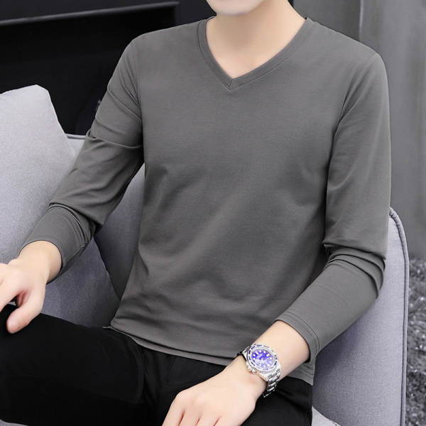 Camiseta masculina de manga longa