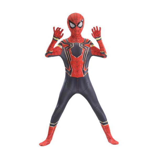 Homem-Aranha Vestido Herói Expedição Adulto Cosplay Vestido de Halloween Crianças Miles Vestido de Corpo