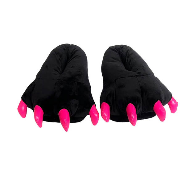 Chinelo de Dinossauro Peludo