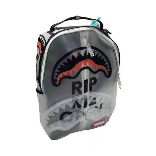 Esporte SG mal-humorado tubarão mochila estudante transparente mochila mochila mochila mochila mochila mochila