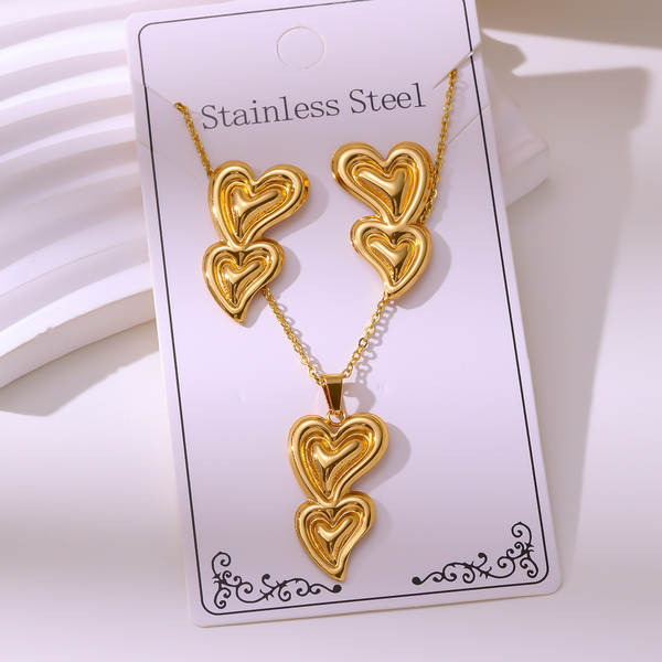 Conjunto de Joia em Aço Inox