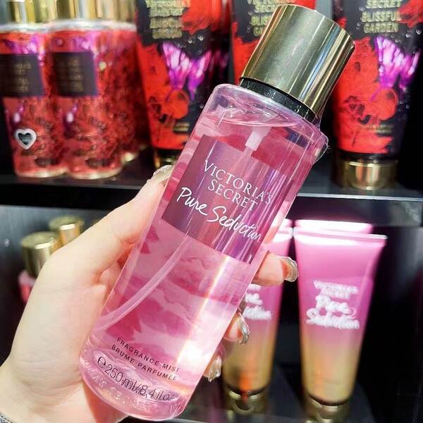 Victoria's Secret Perfume Spray Lubrificante Aquático Leite Permanente Flocos de Flocos de Aroma Humidificante 250ml