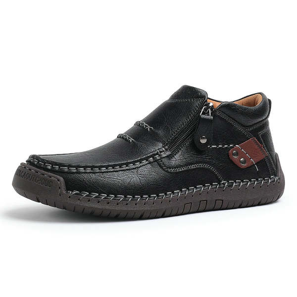 Bota de couro martens tamanho grande