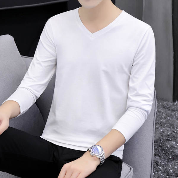 Camiseta masculina de manga longa