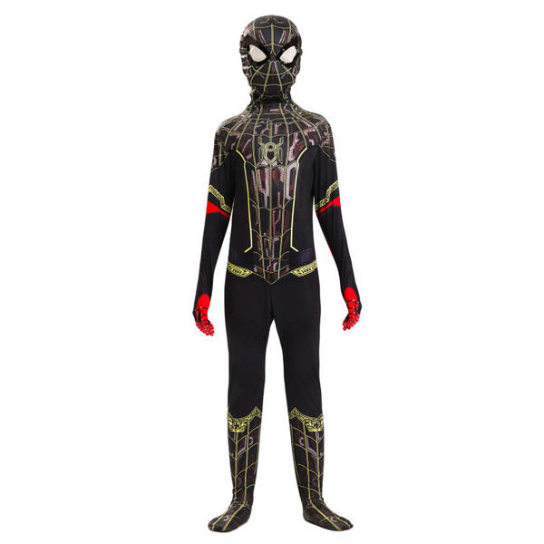 Homem-Aranha Vestido Herói Expedição Adulto Cosplay Vestido de Halloween Crianças Miles Vestido de Corpo