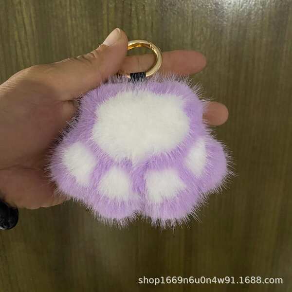 Pulseira de Pelúcia de Gato