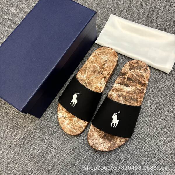 Polo de couro masculino