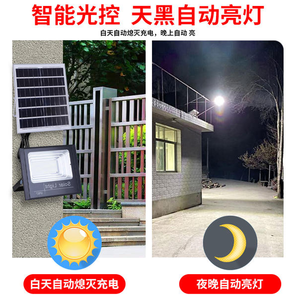 Lâmpada Solar de Jardim com Sensor de Movimento