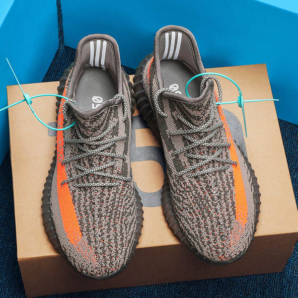Sapatos de coco 350V2 a céu aberto Anjo azul gelado Sapatos de estimação masculinos de verão Sapatos desportivos