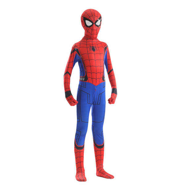 Homem-Aranha Vestido Herói Expedição Adulto Cosplay Vestido de Halloween Crianças Miles Vestido de Corpo