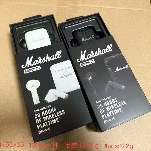 Fones de ouvido sem fios Marshall Minor IITrue Wireless In-Ear Black