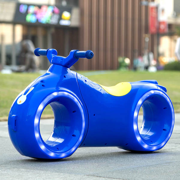 Carro elétrico de equilíbrio para crianças de 2 a 8 anos de idade Caminhão de bicicleta para bebês Carro de música flash Carro de presente para bebês