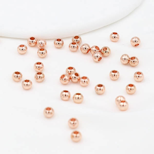 Pérolas de ouro 14K e 18K