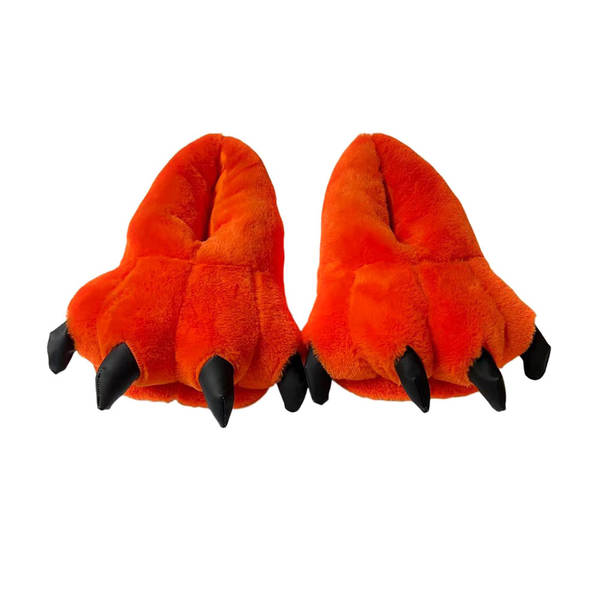 Chinelo de Dinossauro Peludo