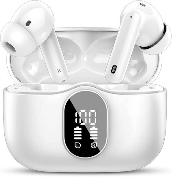Wireless Earbuds Bluetooth 5.3 Headphones Bass Stereo EarBud