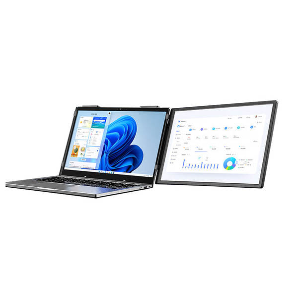 Venda quente transfronteiriça de 14 polegadas de ecrã único notebook exclusivo de expansão de ecrã de primeira linha extensor de notebook portátil