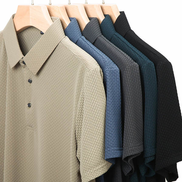Camisa Polo de Algodão Masculina