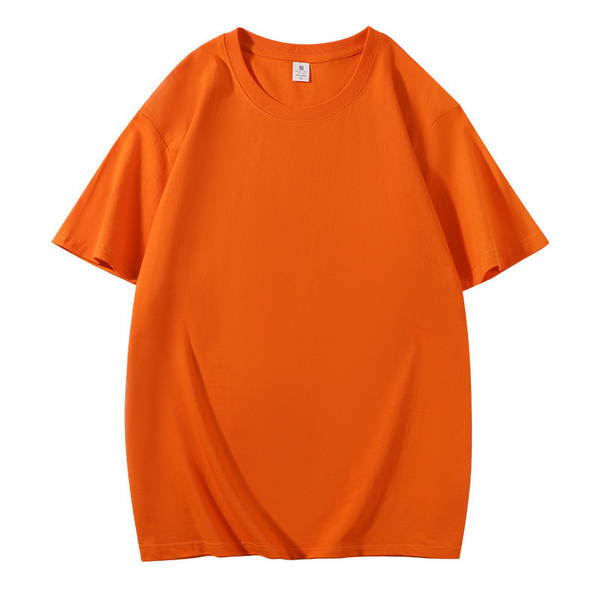 180g T-shirts de algodão puro para homens T-shirts culturais puros personalizados T-shirts de trabalho impressos logo atacado