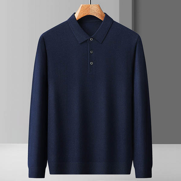 Camiseta de lã para homem