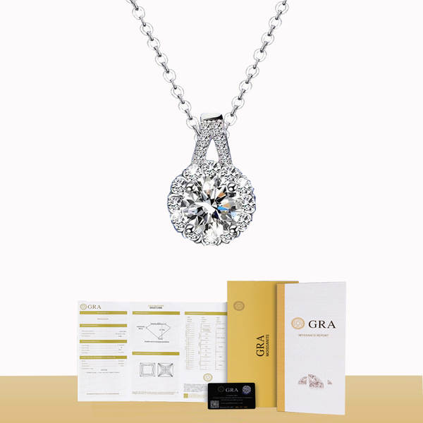 S925 Prata pura de 1 caráter colar de flores solares femininas ins gotejamento de água de alta qualidade moçambique pendurado design simplicidade de sobremesa
