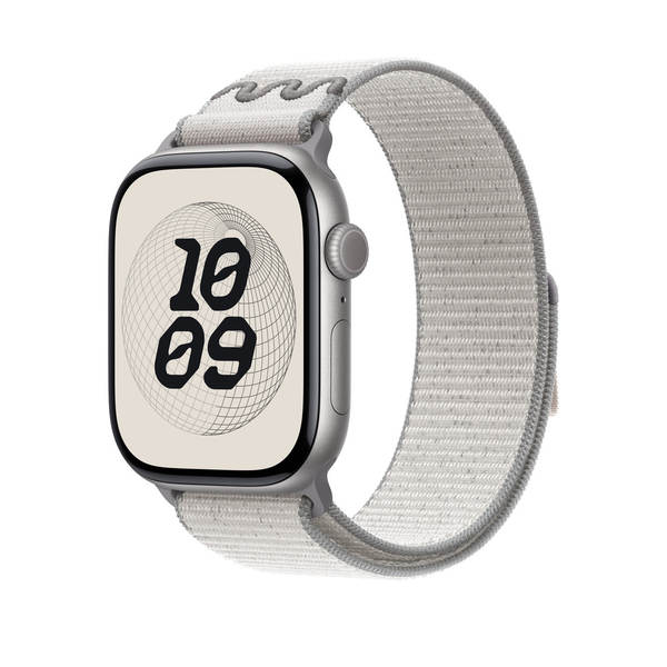 Compatível com apple watch 11 pulseira iwatch s10/9/8 nike nylon loop
