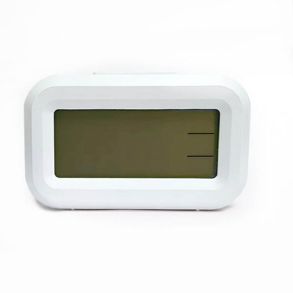 Relógio inteligente de despertador de mini-LCD com luzes nocturnas, relógio estudantil bonito