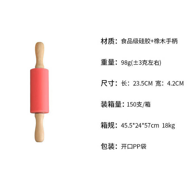 Rolo de silicone para massa