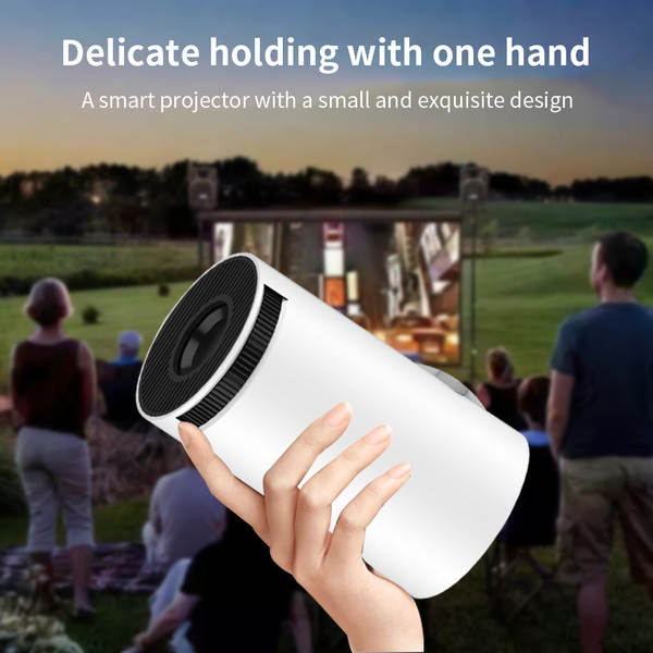 Projector HY300 Mini de alta definição, projetor portátil de canhão, projetor Wi-Fi transfronteiriço exclusivo