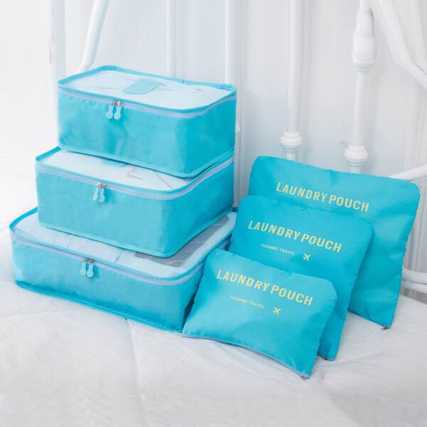 Kit de Organização de Viagem 6 Peças