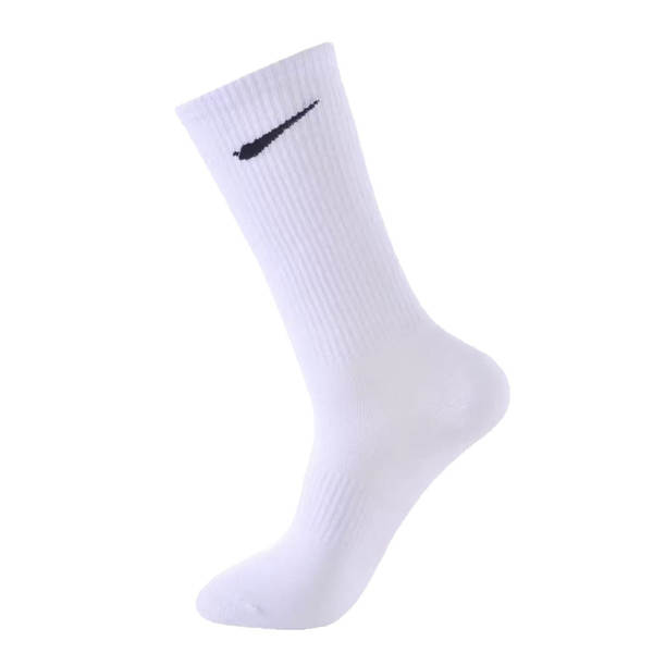 Meia nk Suwannickes gancho branco multiuso meia cano médio meia esportiva cano longo meia fashion suporta venda fracionada