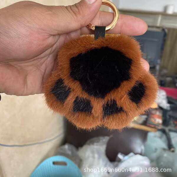 Pulseira de Pelúcia de Gato