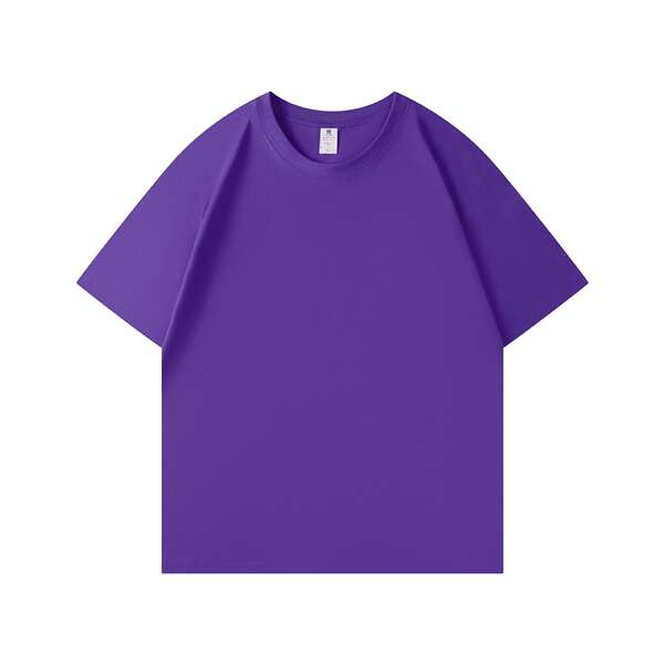 T-shirt de algodão curto personalizado padrão de logotipo de roupa de trabalho de casaco de algodão 220 gramas transfronteiriço comércio exterior atacado
