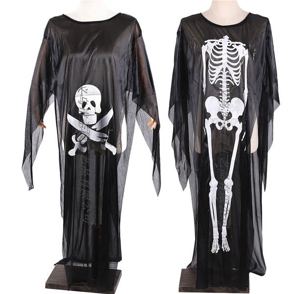Halloween Cosplay Dança de Maquiagem Vestido para Crianças Adultos Vestido para 