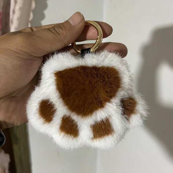 Pulseira de Pelúcia de Gato